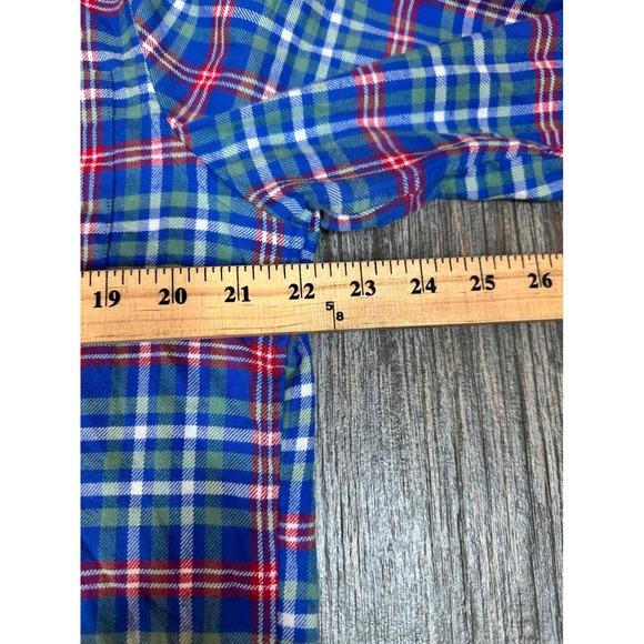Vineyard Vines Mens Medium Slim Fit Tucker Shirt Plaid Button‎ Down Blue - Picture 8 of 9